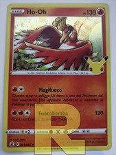 Ho-oh ® Gran Festa 001/025 ® Rara Holo Foil ® Pokemon ® Italiano