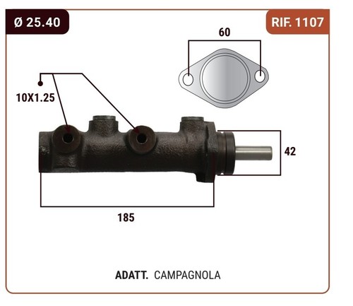 Pompa freni fiat campagnola - pompa,