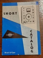 BRUEL & KJAER 1st SHORT CATALOG MARCH 1958 NAERUM DENMARK 10 XXL PICS