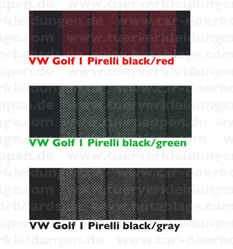 Golf gti pirelli strisce - vw,