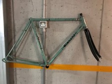 telaio bici corsa vintage bianchi
