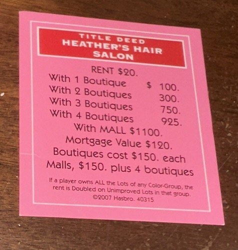 Barbie monopoly vintage - vintage, ed