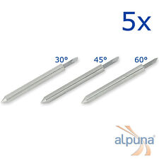 5 coltelli plotter per ROLAND - 30° ALPUNA coltello di qualità 