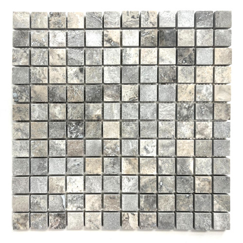 Piastrella mosaico travertino