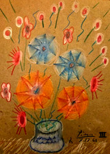 1961 PICASSO PABLO "Le vase de