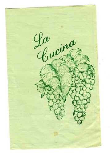 Menù ristorante italiano - , la