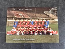 Cartolina Autografi stampati Torino Calcio 1982/83 ufficiale Tiko Barbero
