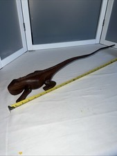 Rettile Iguana in legno