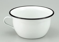 VASO DA NOTTE SMALTATO CON MANICO CM. 22 VASETTO NUOVO!!!!!