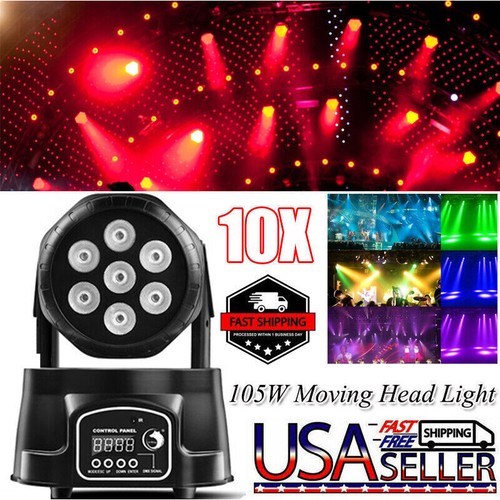 10pcs 7led moving - 1-10pcs,