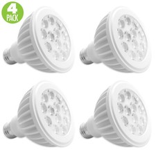 4-Pack PAR30 LED 15W 6500K