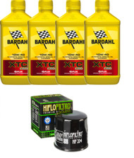 Triumph 675 Street Triple Kit Tagliando 4lt Bardahl XTC 10W40 Filtro Olio 204