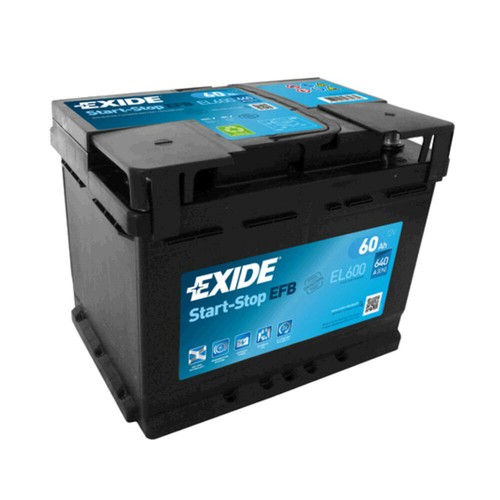 Batteria exide 60ah - batteria,