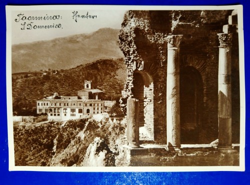 Cartolina foto taormina - cartolina,