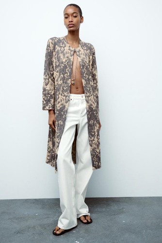 Zara jacquard maglia - zara, oro