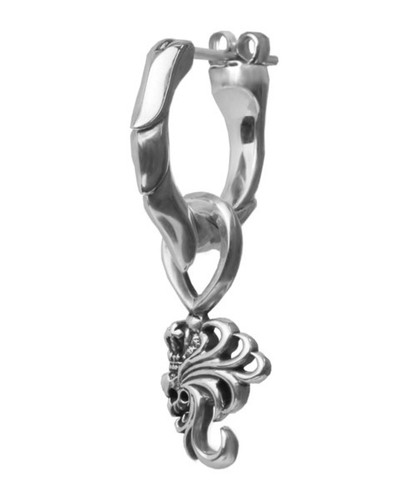 Orecchini cuore leone - orecchini,