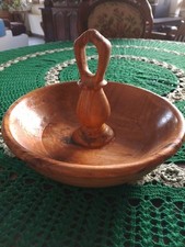 Porta Oggetti In Legno D'ulivo Fatto A Mano Pezzo Unico E Irripetibile