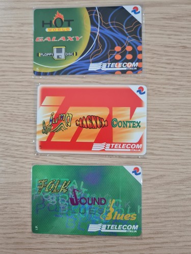 Lotto schede telefoniche miste - schede,