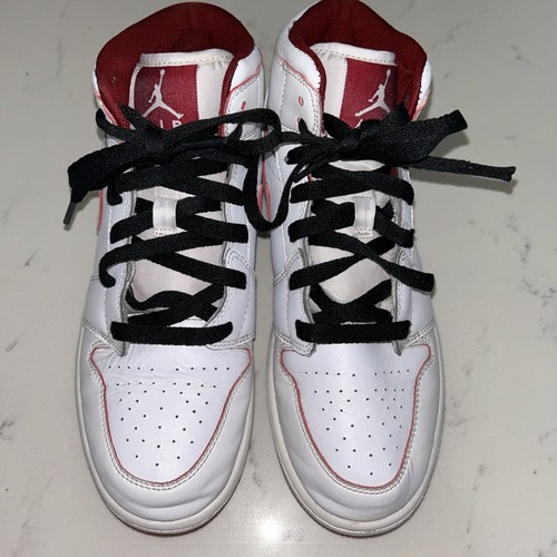 Jordan mid taglia bianco - 1,