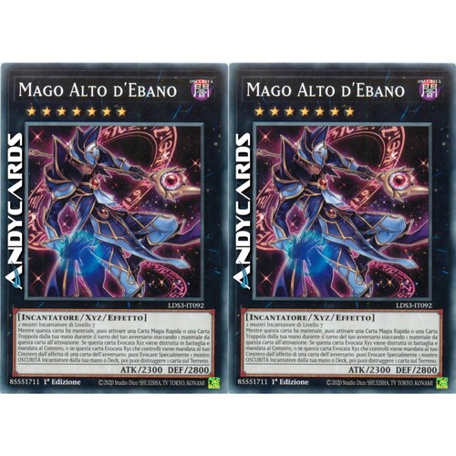Mago alto ebano ebon - mago, 2x