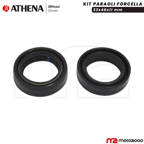 Kit paraolio forcella 33x46x11 - kit,