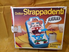 GIOCO SCATOLA DI SOCIETA ANNI 80 ORIGINALE STRAPPADENTI RUOLO BATTERY BRIVIDO 