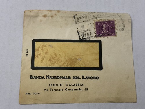 1955 recapito autorizzato lire - recapito,