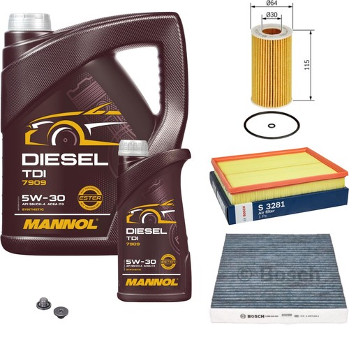 Bosch controllo set mannol - set, 6