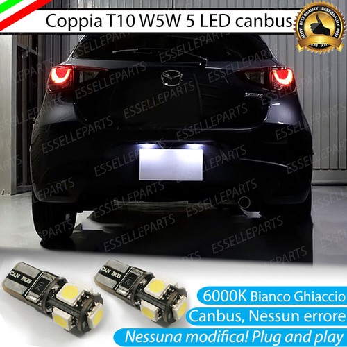 Coppia luci targa - targa, mazda