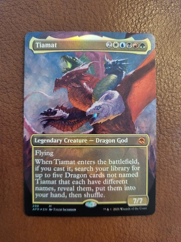 Tiamat foil borderless - tiamat, borderless*