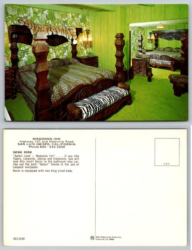 Cartolina standard madonna inn - cartolina,