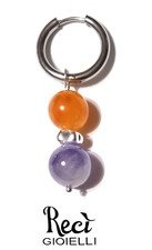 mono orecchino unisex con