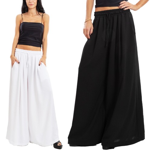 Pantaloni palazzo donna - pantaloni,