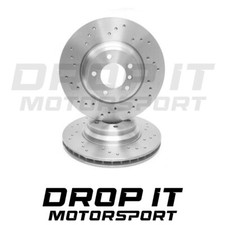 Dischi freno anteriori forati Renault Megane Coupe RS 250 2.0 12-13