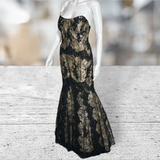 Abito senza spalline Jovani