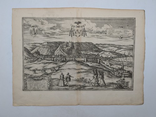 Carte ancienne huy - carte,