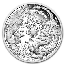1 $ DOLLARO Drago E Fenice