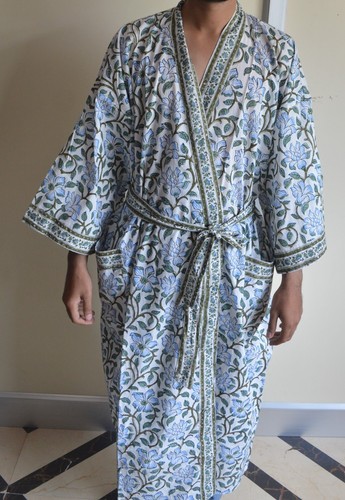 Abito lungo kimono sanganeri - lungo,