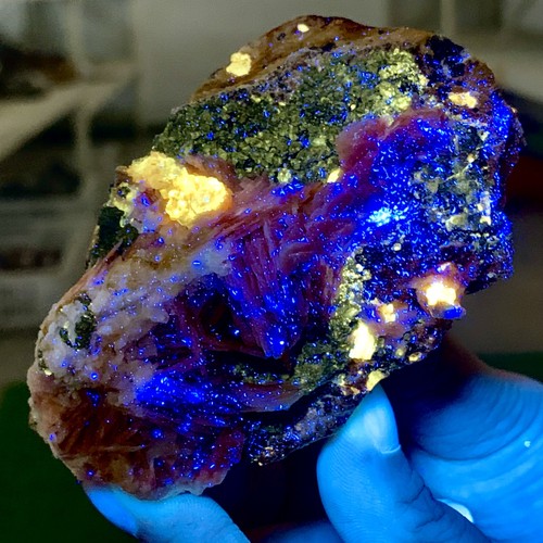 322g cerussite naturale barite - 322g, naturale+barite