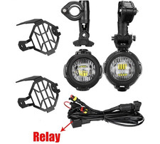 2 FARETTI MOTO LED OMOLOGATI +