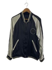 SUB-AGE. Giacca Sukajan 1 seta nera 17aw-sabl-07