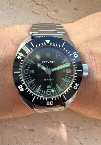 Raro orologio poljot - un,