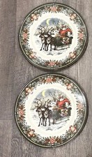 Set of 2 Royal Stafford Santa