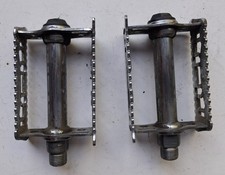 Pedali vintage acciaio k10491 - vintage,