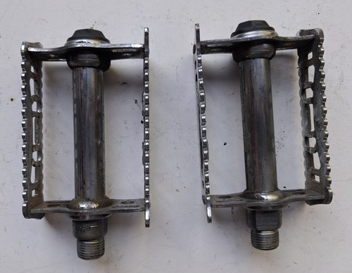 Pedali vintage acciaio k10491 - acciaio,