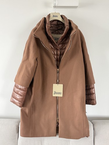 Herno marrone tan - marrone, collo
