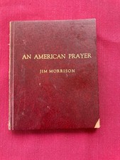 Jim Morrison autopubblicato un libro di poesie americane di preghiera raro prima stampa