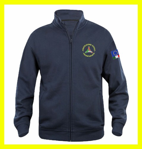 Felpa protezione civile con - protezione,