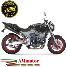 Mivv Honda Hornet 600 2006 06 Terminale Di Scarico Marmitta X-Cone Black Moto