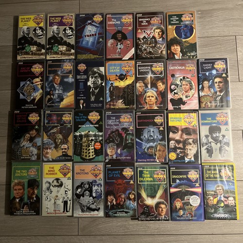 Doctor who video bundle - who,
